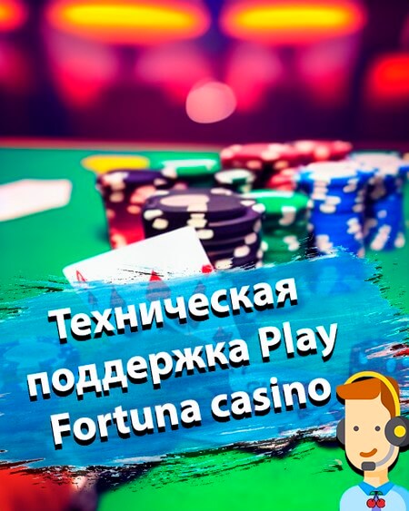 Техническая поддержка в Плей Фортуна казино